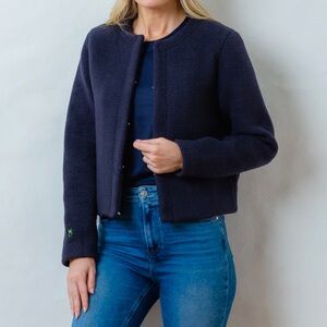 Dudley Stephens Navy Jacket